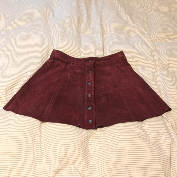 EUC Forever 21 leather mini skirt $50 - Picture 3 of 8